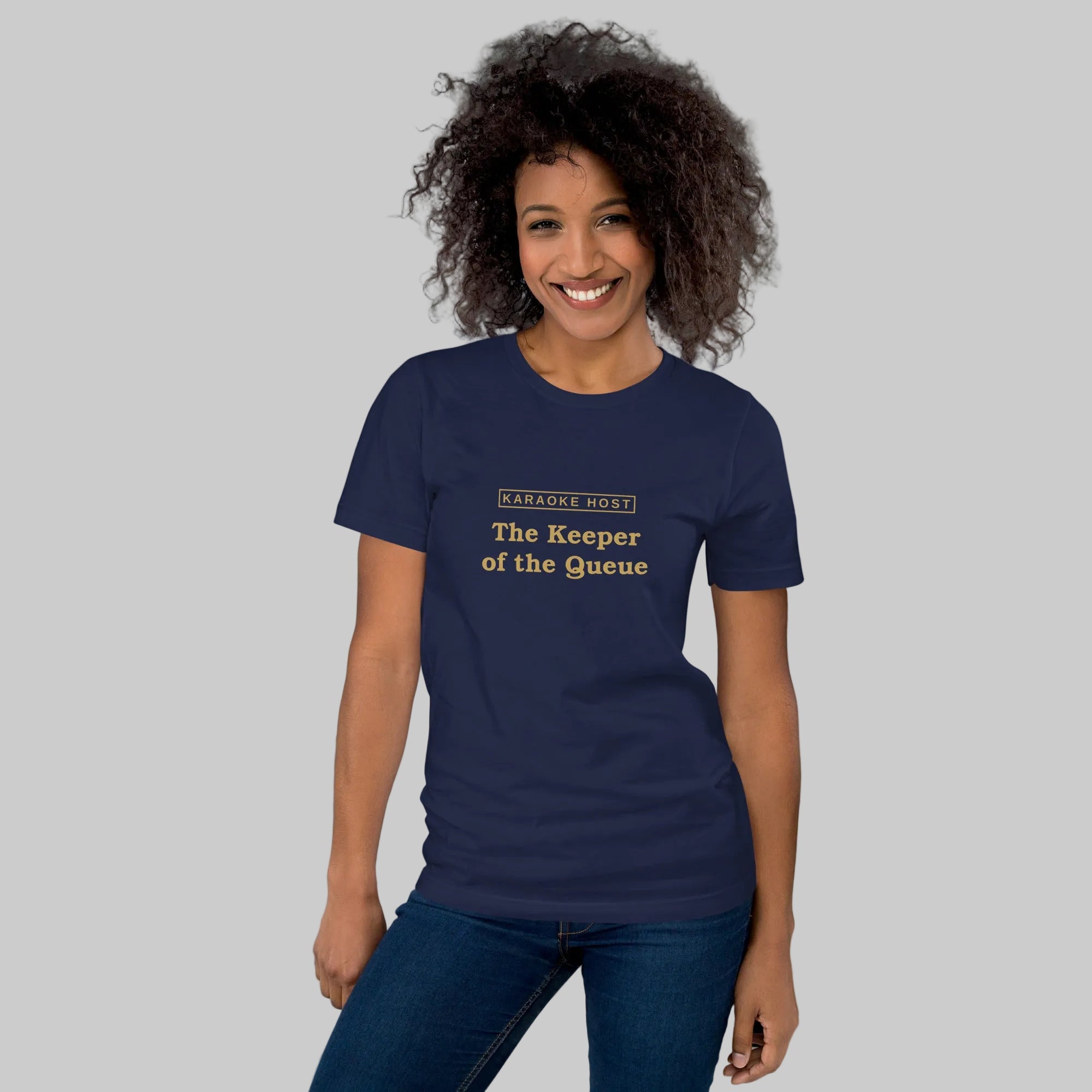 The Keeper of the Queue — Karaoke Host Tee