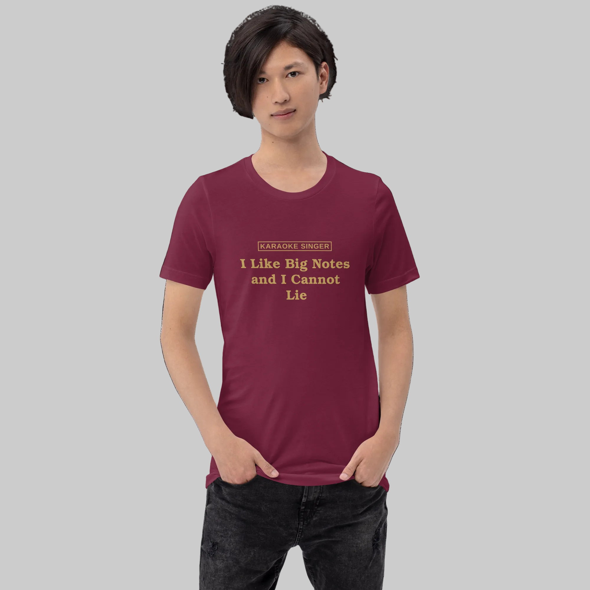 I Like Big Notes — Karaoke Singer Tee