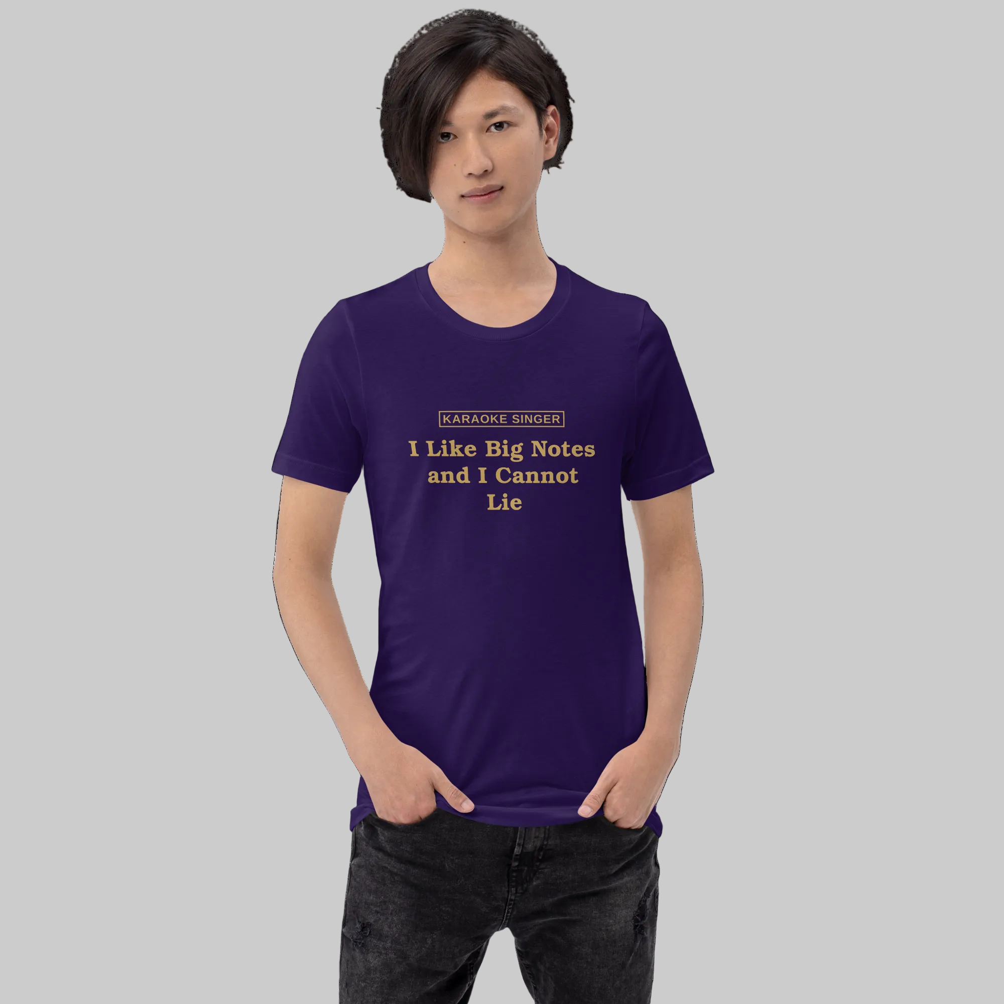 I Like Big Notes — Karaoke Singer Tee